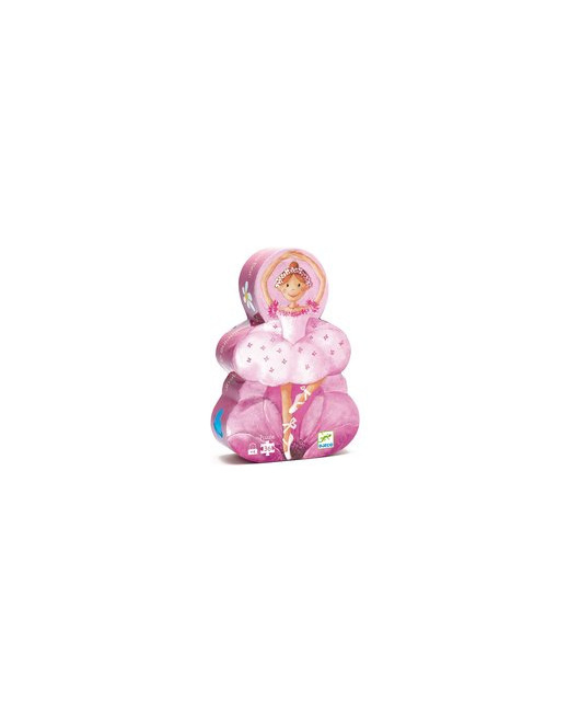 Puzzle La ballerine à la fleur 36 pièces