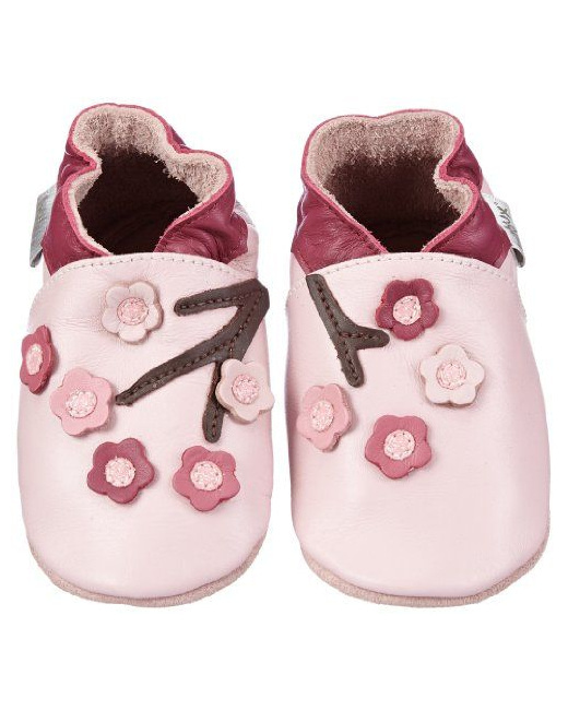 Rose et chocolat chaussons hotsell