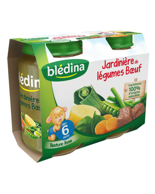 Pot Jardinière de légumes Bœuf 2x200g