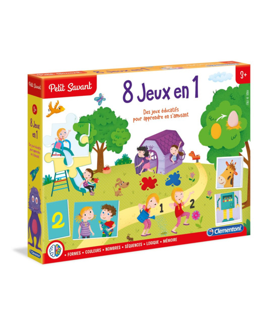 Coffret de 8 jeux éducatifs 