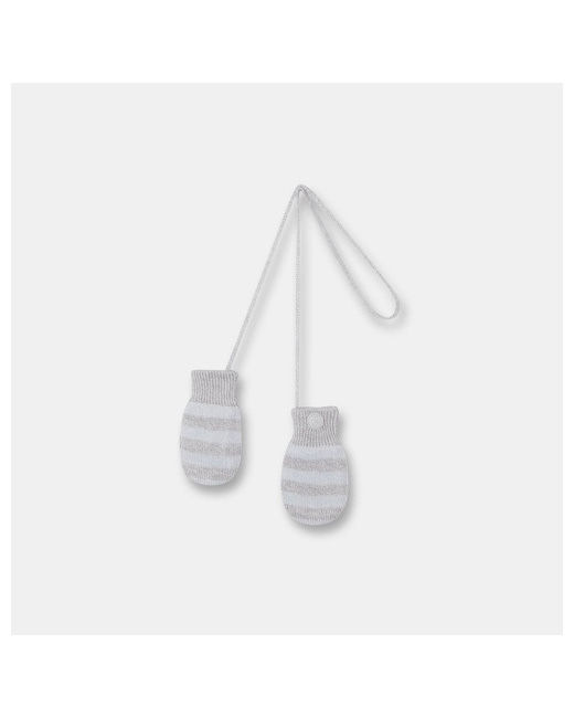 Moufles tricot rayé