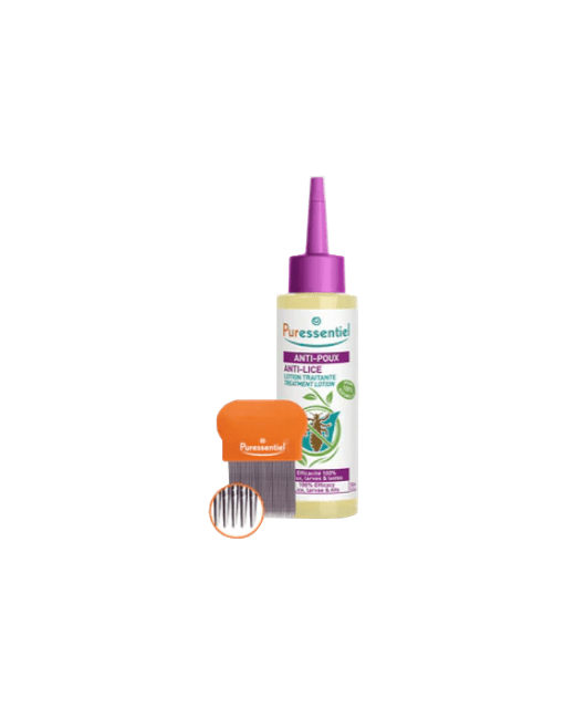 Lotion Traitante anti-poux avec peigne