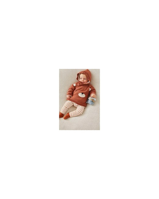 Mantelet ourson en tricot