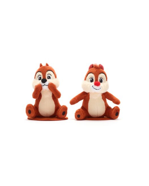 Duo de peluches aimantées Tic et Tac