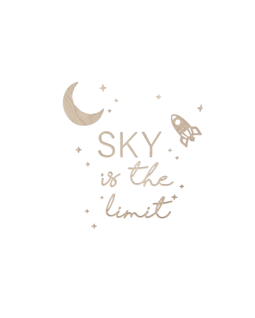 Décoration murale - Sky is the limit