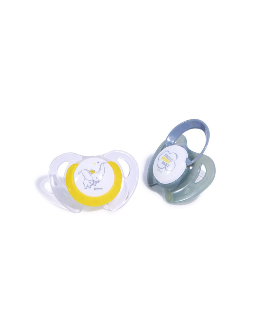 Lot de 2 sucettes Dumbo 6m+