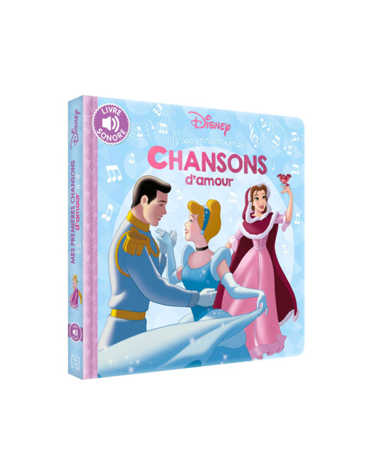 Livre sonore Disney Mes premières chansons d'amour