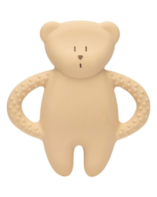 Ourson de dentition en caoutchouc naturel