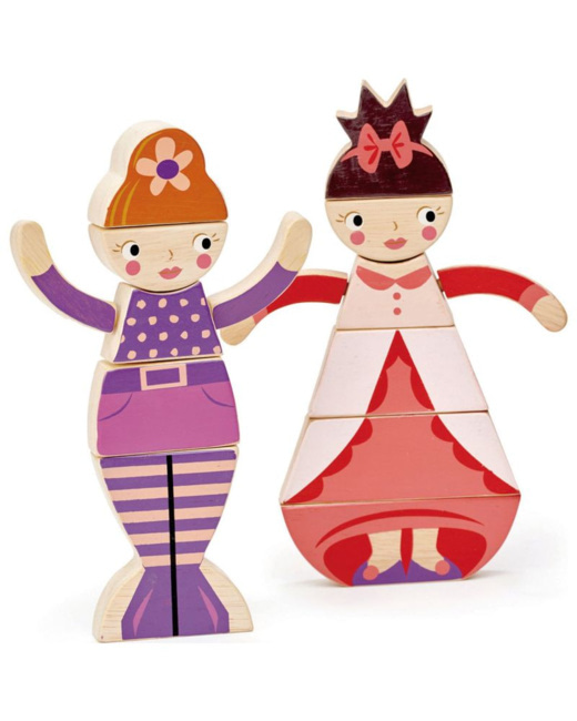 Jeu à empiler Princesses et Sirènes