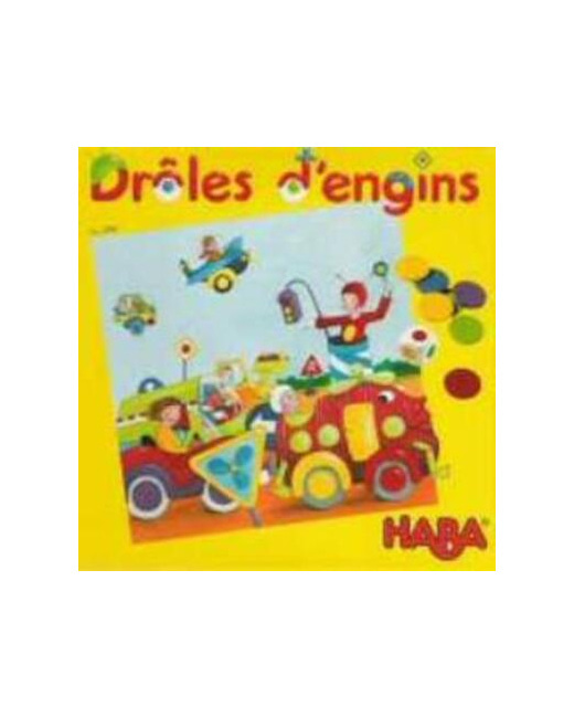 Jeu de société enfants Drôles d'Engins