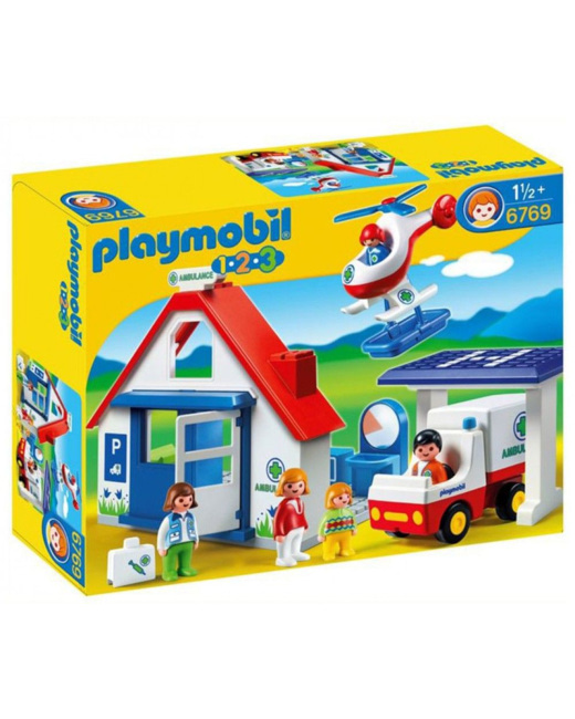 Playmobil 1.2.3 - Coffret hôpital