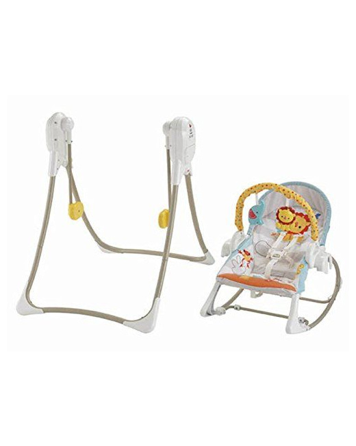 Transat Balancelle Bébé Chaise Berceuse pour Bébé ,avec Ceinture