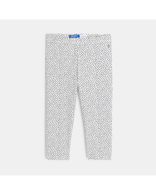 Leggings corsaires imprimés bleu fille