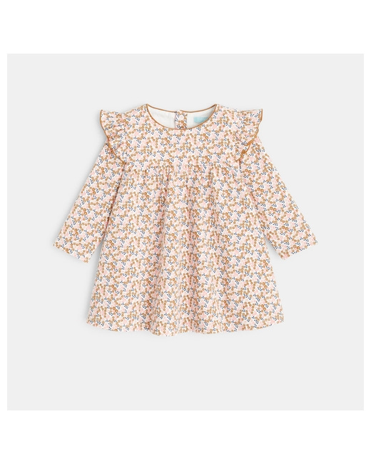 Robe graphique maille gaufrée