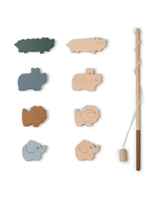 Jeu de pêche Sebastian - Safari / Golden caramel multi mix