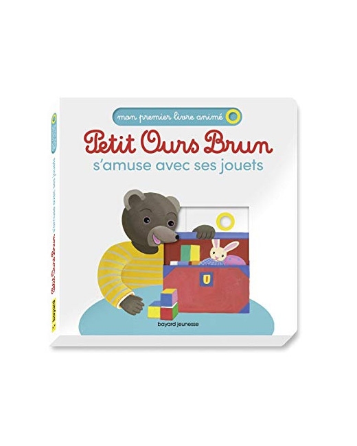 Petit Ours Brun s'amuse avec ses jouets - Mon premier livre animé