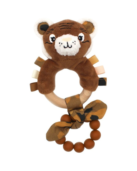 Anneau de dentition en silicone Speculos le tigre