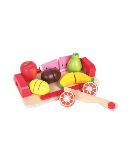 Coffret de jeu Fruits en bois