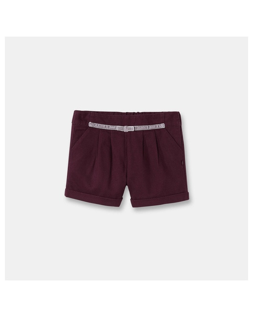 Short toile à plis