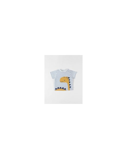 T-shirt à manches courtes à rayures