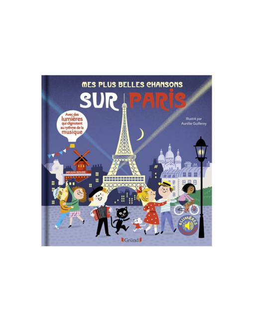 Livre Mes plus belles chansons sur Paris