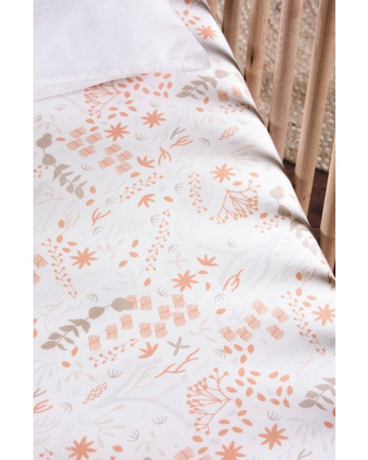 Drap housse Coton Bio pour Lit bébé Yukari Douceur