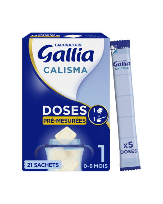 Calisma POCKET 1, Lait en poudre en doses pré-mesurées