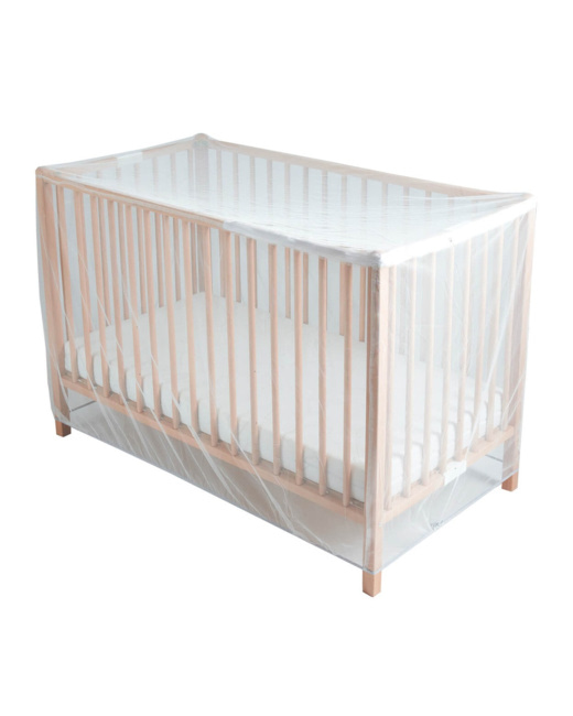 Moustiquaire de lit bébé intégrale avec zip
