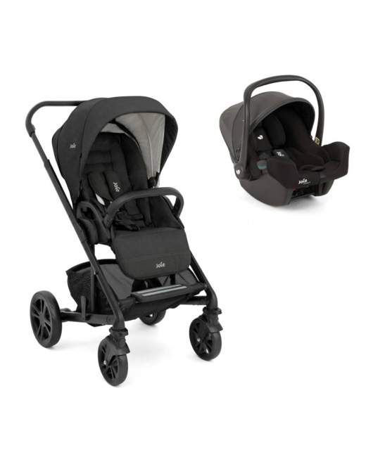 Poussette duo chrome + siège auto i-snug 2 