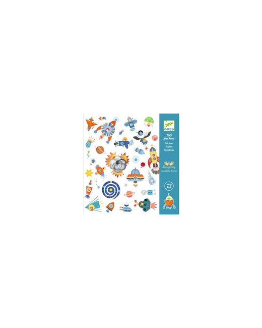 Pochette de 160 stickers Interstellaire