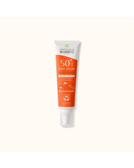 Spray solaire famille SPF50+