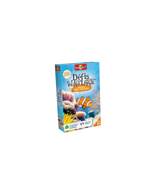 Jeu éducatif Défis nature Monde des coraux