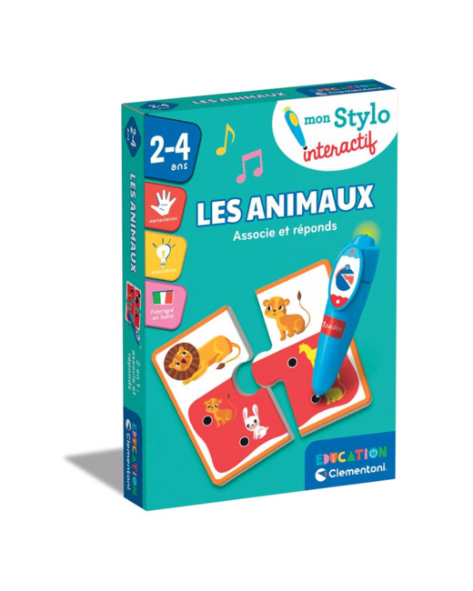 Jeu éducatif Mon stylo interactif - Les animaux