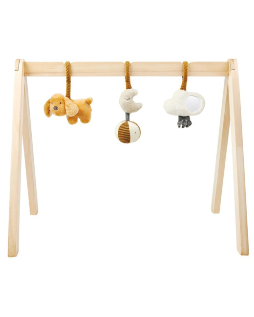 Arche en bois avec jouets