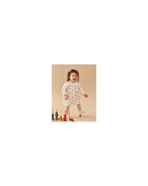 Robe à imprimé animalier en sweatoloudoux