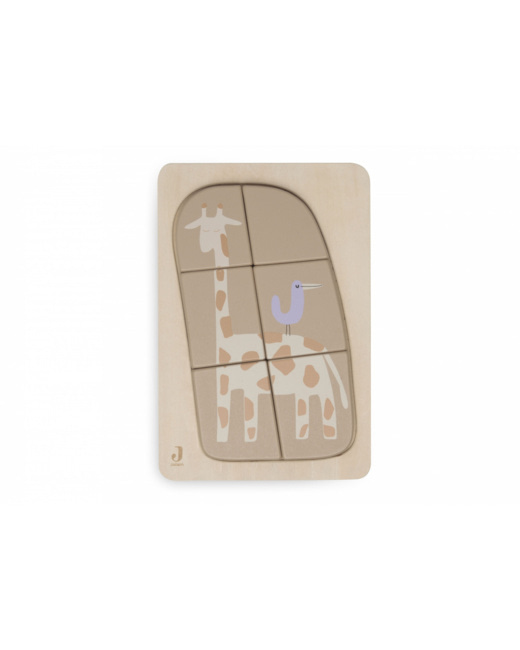Puzzle en bois Jungle Jambo girafe