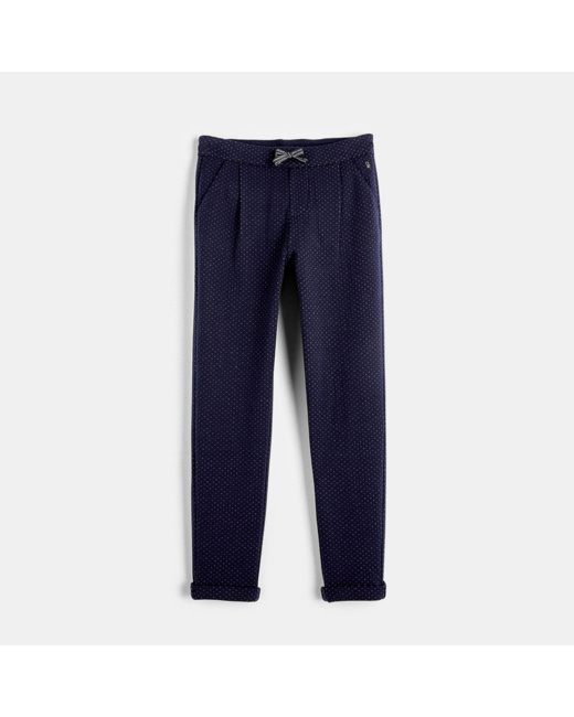 Jogging chic bleu fille