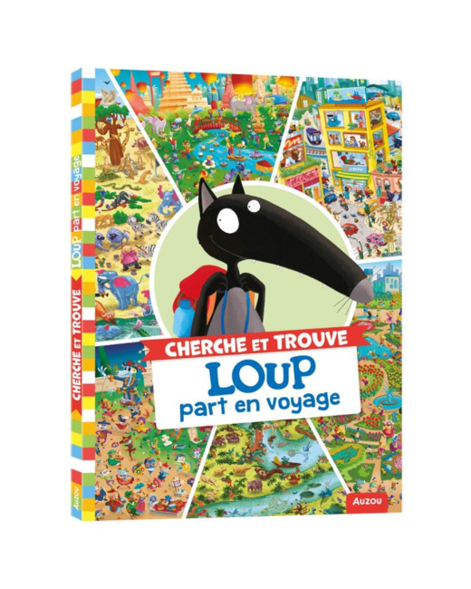 Cherche & Trouve Loup part en voyage