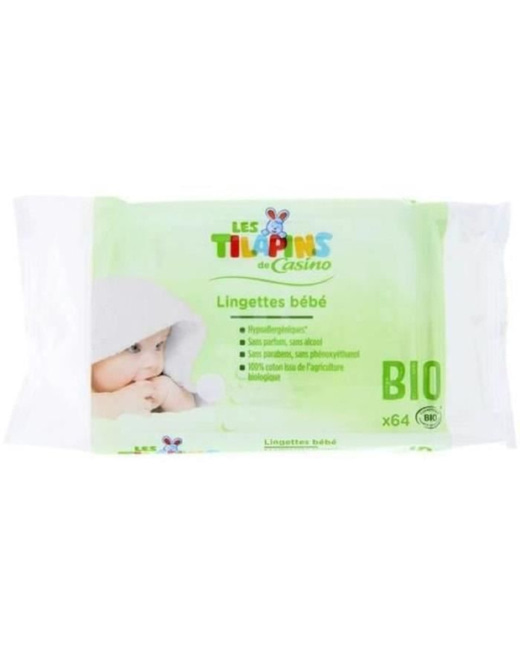 Lingettes Bébé BIO