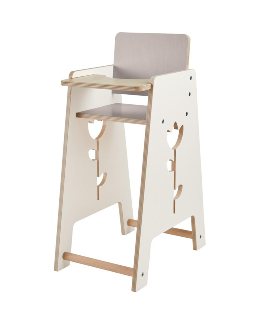 Chaise haute de poupée Tulipe