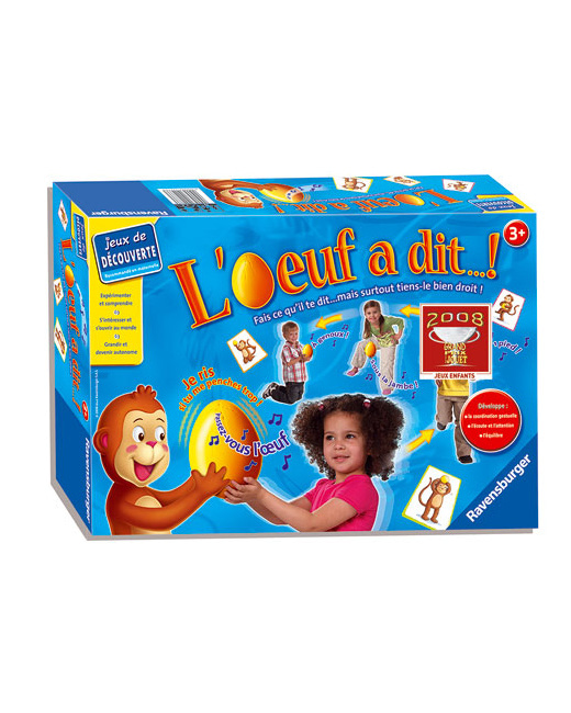 Jeu éducatif L'Oeuf a dit…!