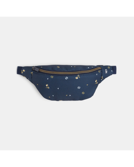 Sac banane imprimé bleu garçon