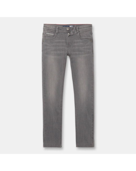 Jean slim ultra-résistant gris garçon