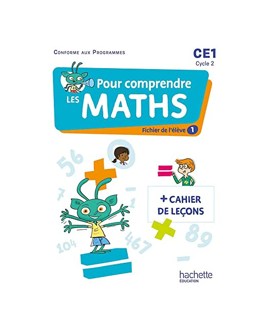 Pour comprendre les maths CE1 - Fichiers élève 1 et 2 + Mémo + Pages matériel - Ed. 2023
