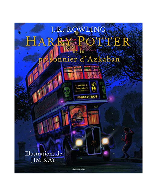 Livre Harry Potter Et Le Prisonnier D'Azkaban - Version Illustree