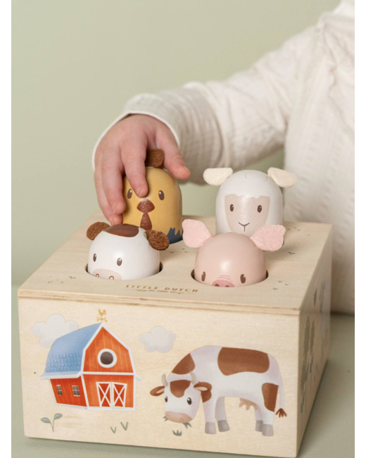 Jouet pop-up bois - Little Farm