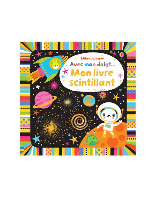 Livre Avec mon doigt - Mon livre scintillant