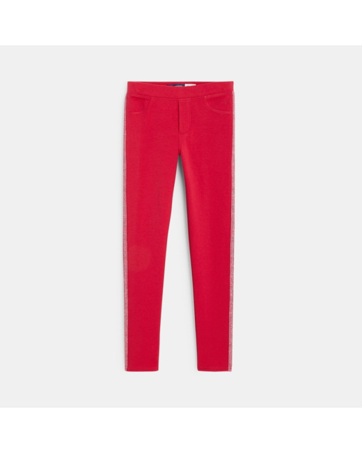 Jogging en molleton doux rose fille