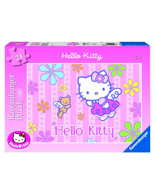 Puzzle - Hello Kitty et Le Petit Ours - 24 pièces