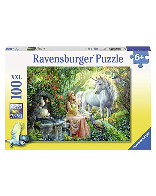Puzzle - Le royaume de la Licorne - 100 pièces